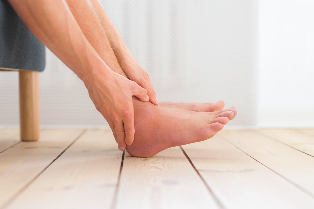 sprained ankle