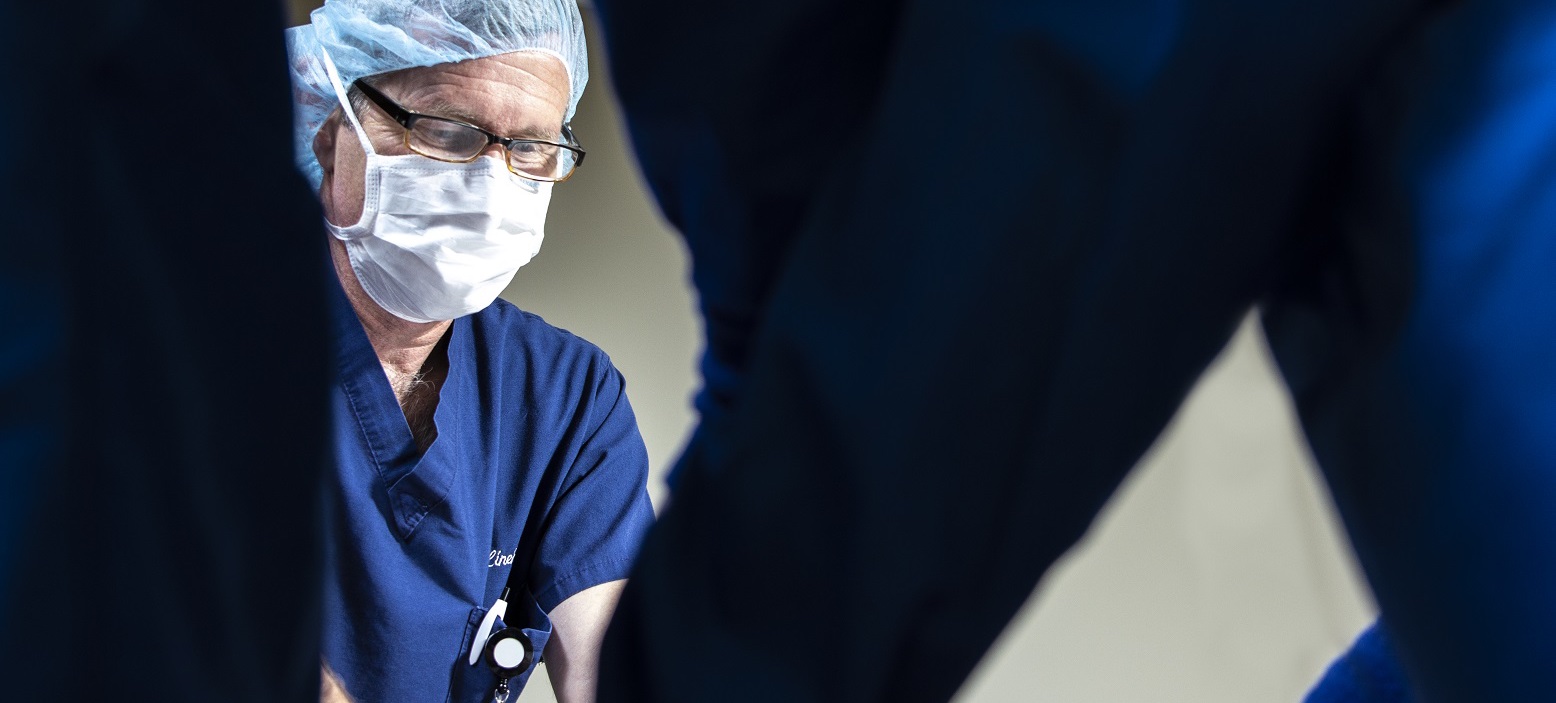 surgeon operating
